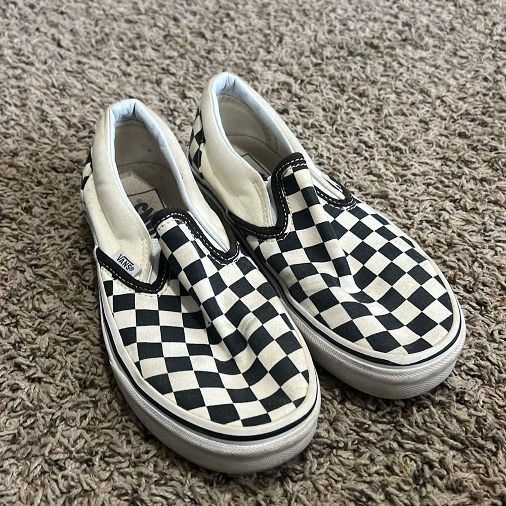 Checkered vans